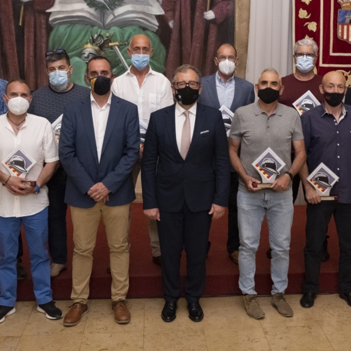 La Diputación rinde homenaje por su jubilación a doce bomberos del Consorcio Provincial