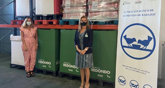 Mercadona dona más de 4.500 kilos de alimentos de primera necesidad a la Fundación Banco de Alimentos de Badajoz