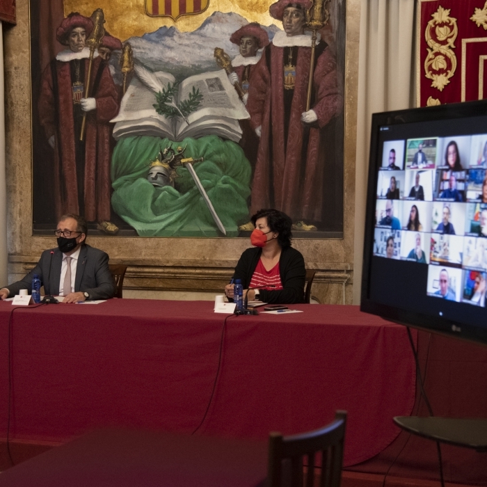 El pleno de la Diputación solicita ayudas al Gobierno de España por ‘Filomena’ y aprueba el nuevo Plan 135 para dotar de más autonomía a los ayuntamientos