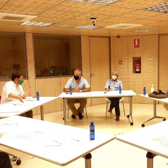 La Diputación de Castellón y la Dirección General del Agua inician la planificación de acciones del Plan Director