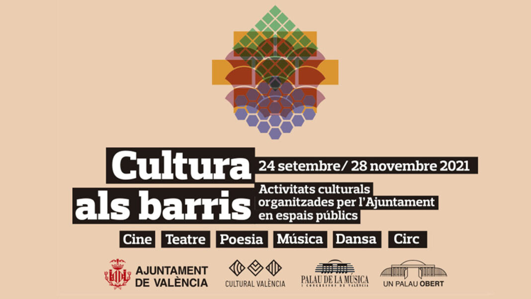 Arranca ‘Cultura als barris 2021’, del 24 de setembre al 28 de novembre