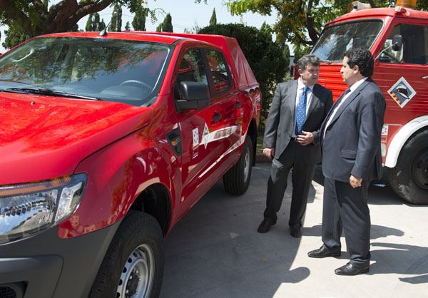 Diputación ha quintuplicado la inversión en vehículos de bomberos para mejorar la seguridad ciudadana y las condiciones de trabajo