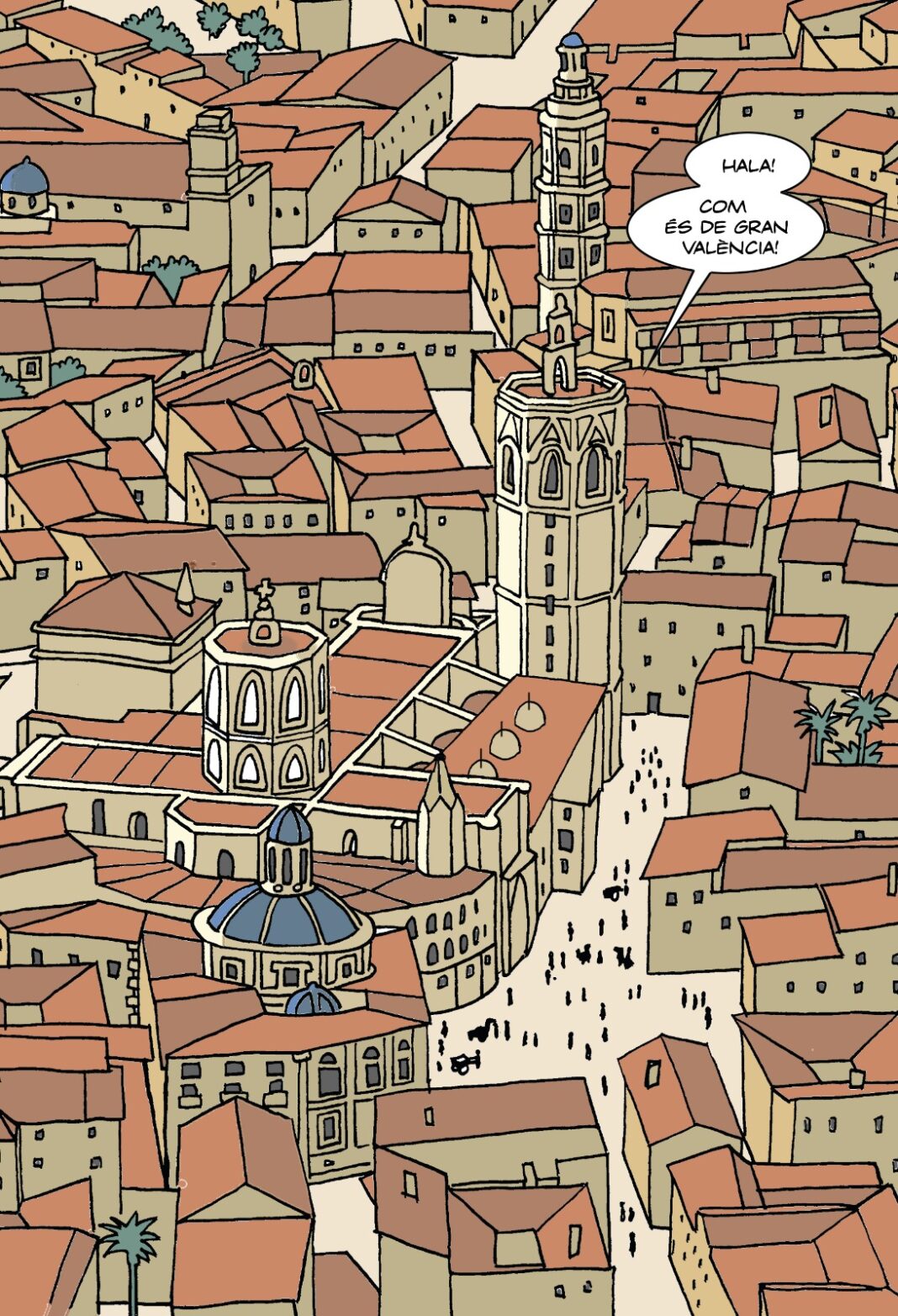 Educació distribueix el còmic 'El capellà de les ratlletes', editat pel MuVIM