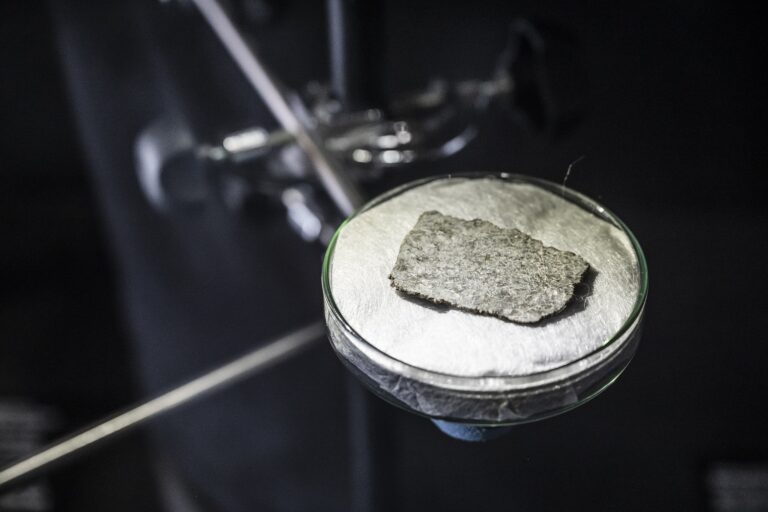 El Museu de les Ciències exhibe un fragmento de meteorito de origen marciano