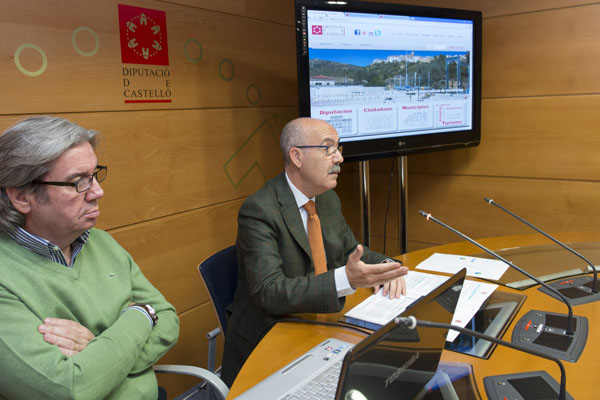 La página web de la Diputación registró 1.000 visitas diarias y un total de 12.200 descargas durante 2014