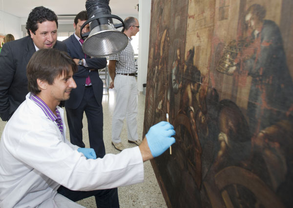 Moliner dota al Servicio de Restauración de la Diputación de 460.000€ para la recuperar el patrimonio histórico de los municipios