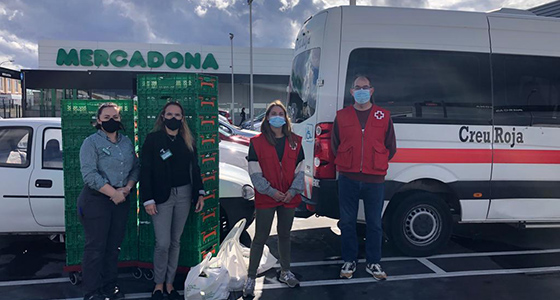 Mercadona donará diariamente alimentos a Cruz Roja en Maó y Ciutadella