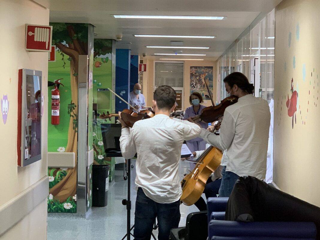 ADDA Simfònica inicia en el Hospital General su ciclo anual de conciertos en centros sociales y de mayores