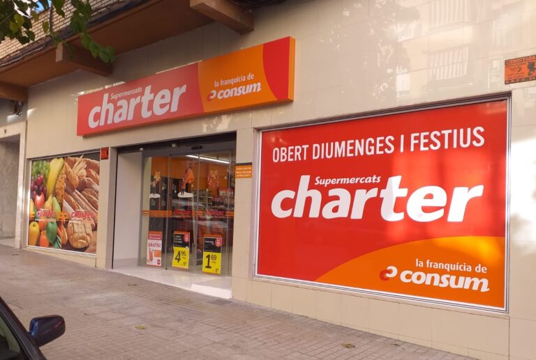 Charter inaugura su primer supermercado en Ontinyent