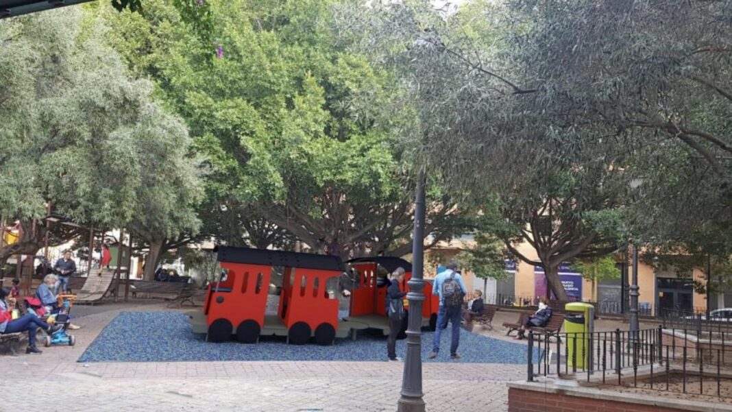 L’Ajuntament crearà una nova zona de jocs infantils al Jardí de l’Estacioneta de Jesús