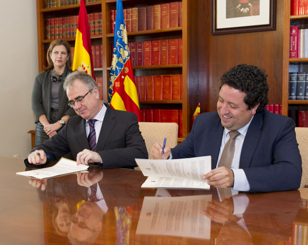 La Diputación y el Ayuntamiento de Castellón firman sendos convenios con Instituciones Penitenciarias por trabajos sociales