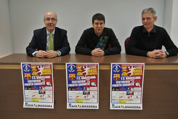 Luis Martínez presenta el IV Memorial Jorge Clausell-Trofeo Diputación para estimular la práctica deportiva entre los jóvenes