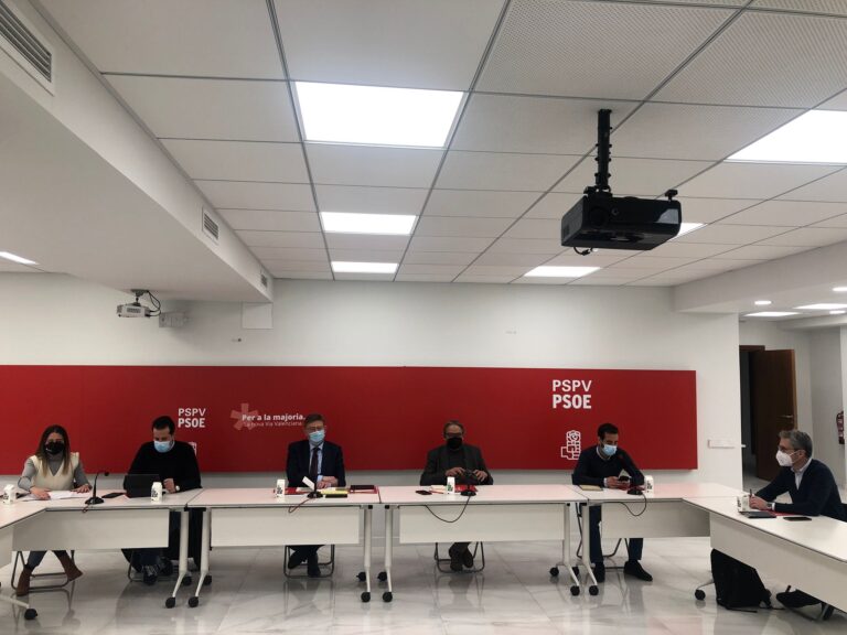 El PSPV-PSOE organiza una Escola d’Hivern, unas jornadas parlamentarias y una campaña para explicar la reforma laboral en el inicio de 2022