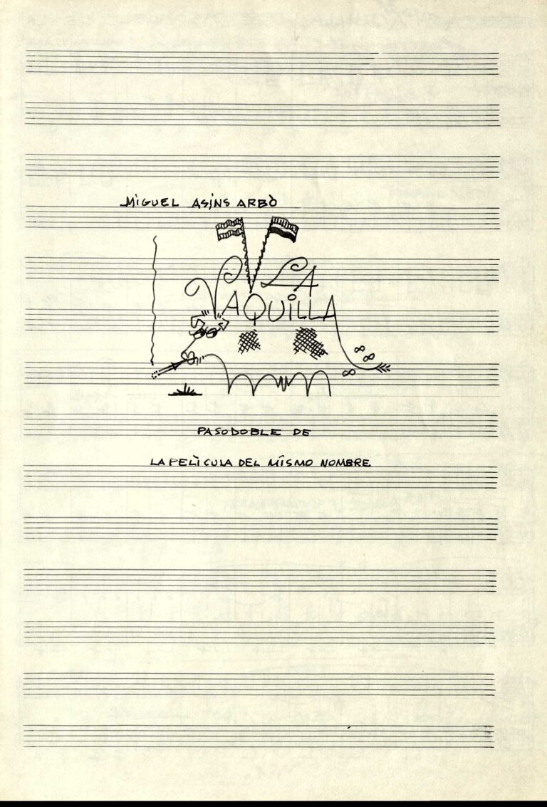 La Biblioteca Valenciana exposa les partitures originals de les pel·lícules de Berlanga i ofereix un concert de les bandes sonores