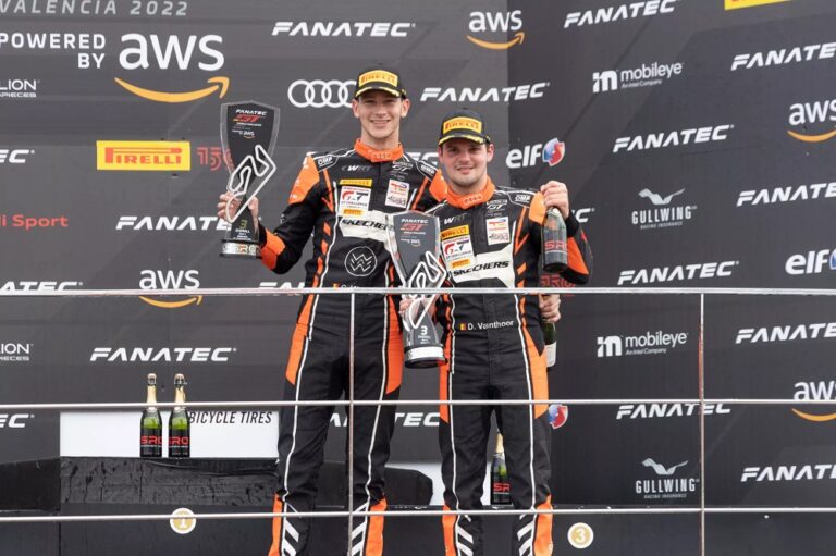 Charles Weerts y Dries Vanthoor se coronan campeones del Fanatec GT World Challenge Europe en el Circuit