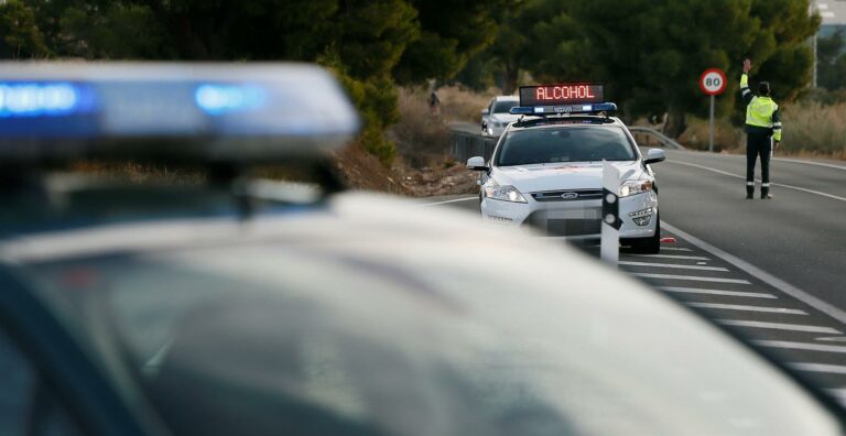 Más de 200 conductores de la Comunitat Valenciana pasan a disposición judicial por delitos contra la seguridad vial en septiembre