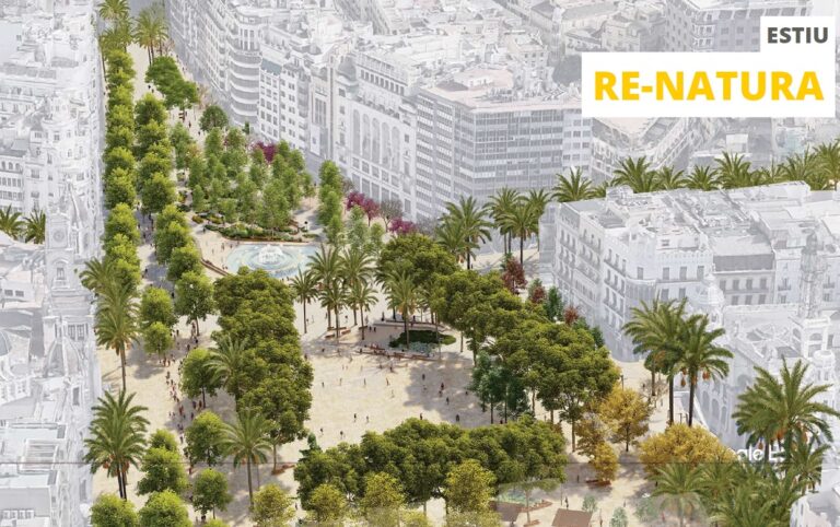 Así será la futura plaza del Ayuntamiento de València