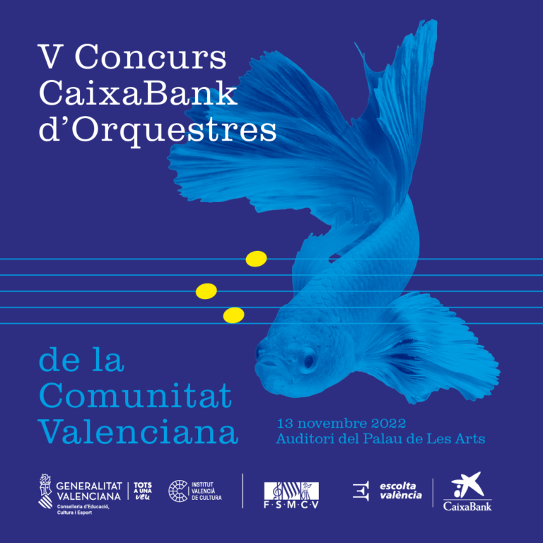 El IVC, CaixaBank y la FSMCV celebran el V Concurso CaixaBank de Orquestas de la Comunitat Valenciana