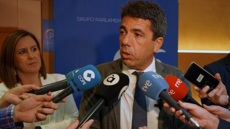 Mazón afirma que los Presupuestos “son los de la desesperación electoral” de Puig y critica el aumento de impuestos