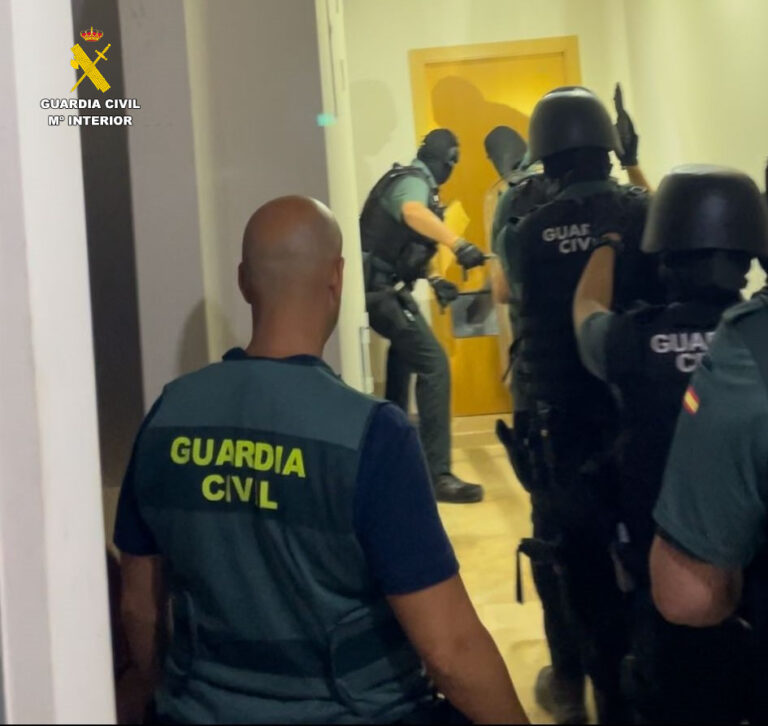 La Guardia Civil detiene a un hombre por tráfico de drogas en Sueca